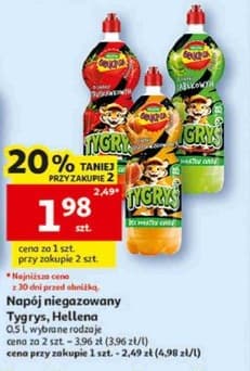 napój niegazowany