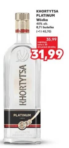 Khortytsa wódka Platinum 0.7l