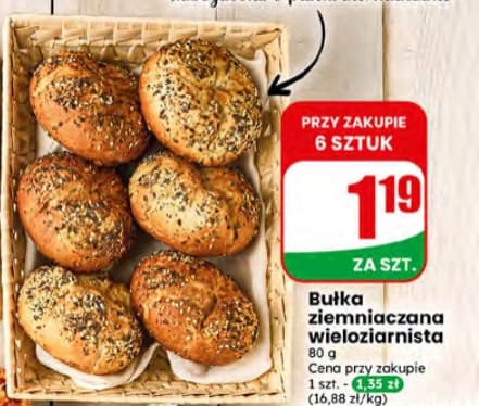 bułka ziemniaczana wieloziarnista