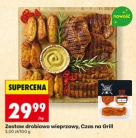 zestaw drobiowo wieprzowy