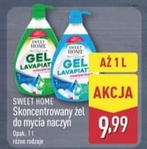 skoncentrowany żel do mycia naczyń