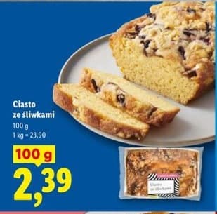 ciasto ze śliwkami