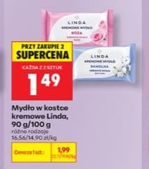 mydło w kostce kremowe