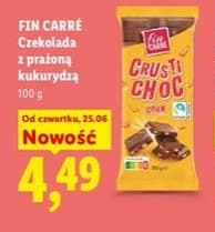 czekolada z prażoną kukurydzą