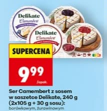 ser Camembert z sosem w saszetce