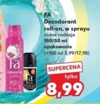 dezodorant roll-on lub w sprayu