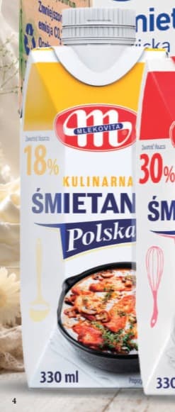 śmietana kulinarna 18%
