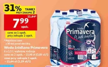 woda źródlana Primavera