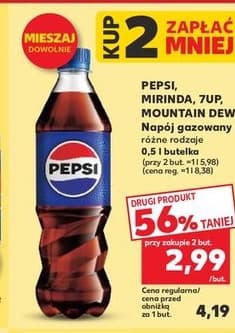 napój gazowany różne marki
