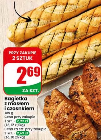 bagietka z masłem i czosnkiem