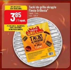 Fiesta Grillesta tacki do grilla okrągłe 2szt.