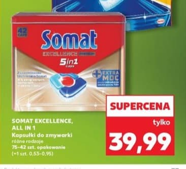 kapsułki do zmywarki Excellence 5in1