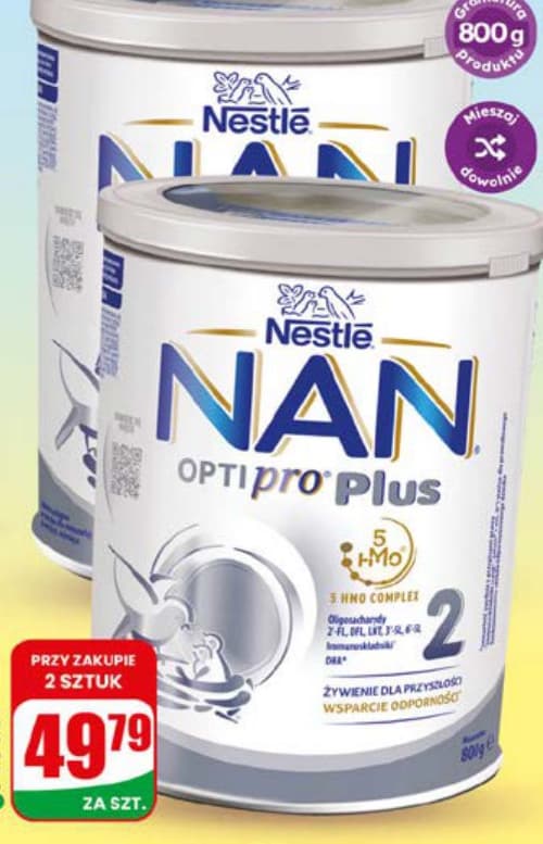 mleko modyfikowane Nan Optipro Plus