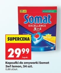 kapsułki do zmywarki 3w1 lemon
