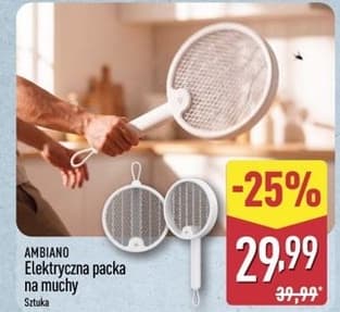 elektryczna packa na muchy