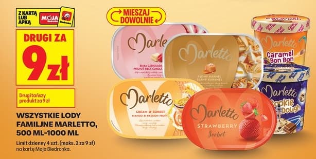 lody familijne różne rodzaje