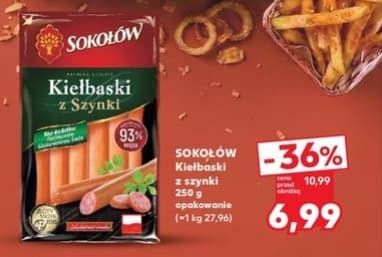 kiełbaski z szynki