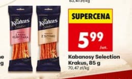 kabanosy selection
