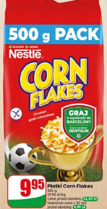 płatki corn flakes