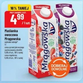 maślanka owocowa