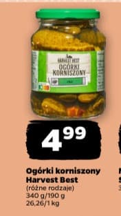 ogórki korniszone z ziołami