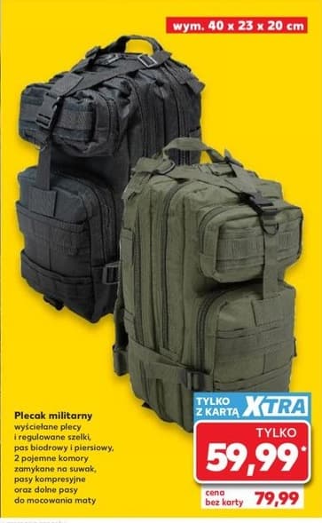 plecak militarny