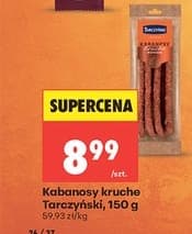 kabanosy kruche
