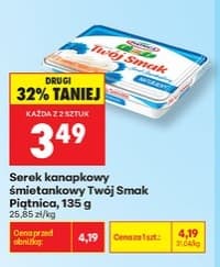 serek kanapkowy śmietankowy