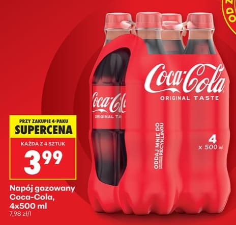 napój gazowany cola