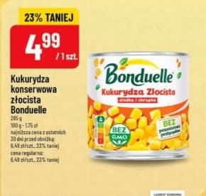 kukurydza konserwowa złocista