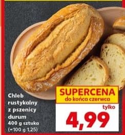 chleb rustykalny z pszenicy durum