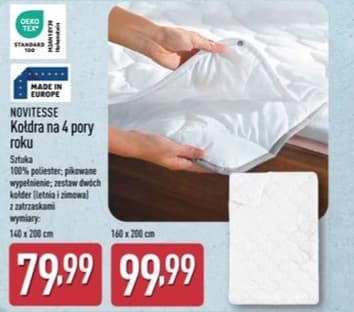kołdra na 4 pory roku