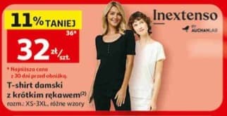 T-shirt damski z krótkim rękawem