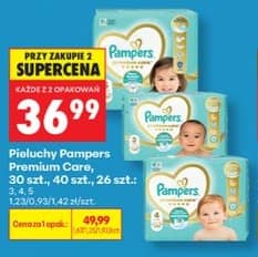 Pampers pieluchy Premium Care 30szt.; 40szt.; 26szt.