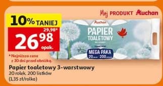 papier toaletowy 3-warstwowy
