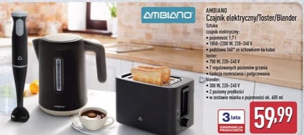 czajnik elektryczny / toster / blender