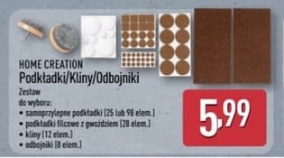 podkładki/kliny/odbojniki