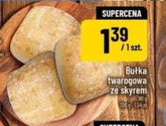 bułka twarogowa ze skyrem