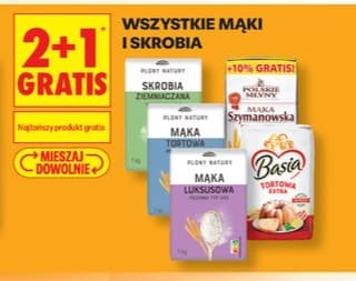 wszystkie mąki i skrobia