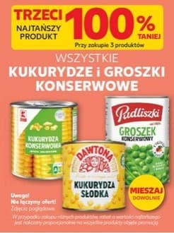 Wszystkie kukurydze i groszki konserwowe