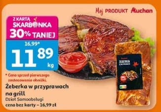 żeberka w przyprawach na grill