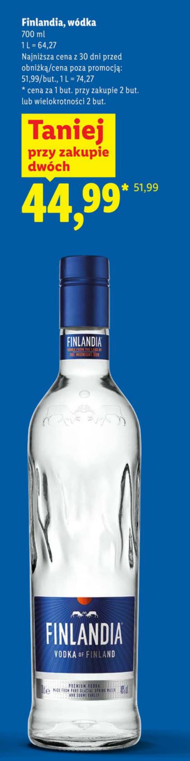 Finlandia wódka 700ml