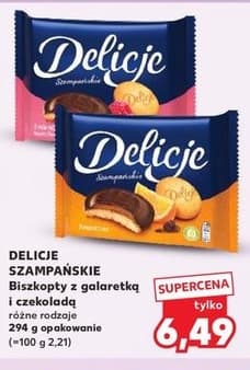 biszkopty z galaretką i czekoladą różne rodzaje