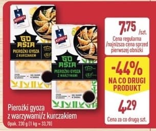 pierożki gyoza z warzywami/z kurczakiem