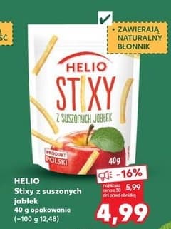 Stixy z suszonych jabłek