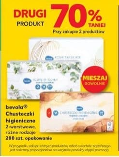 chusteczki higieniczne 2-warstwowe