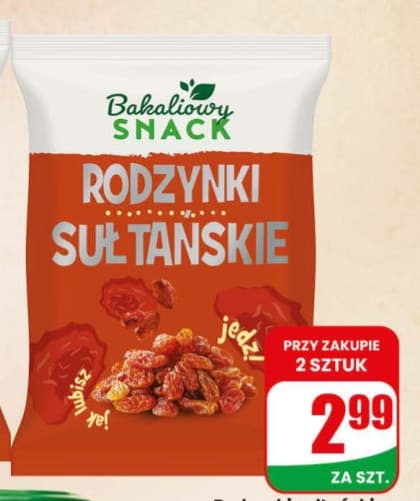 rodzynki sułtańskie