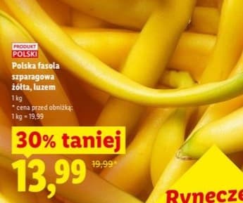 fasola szparagowa żółta