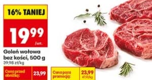 goleń wołowa bez kości