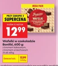wafelki w czekoladzie